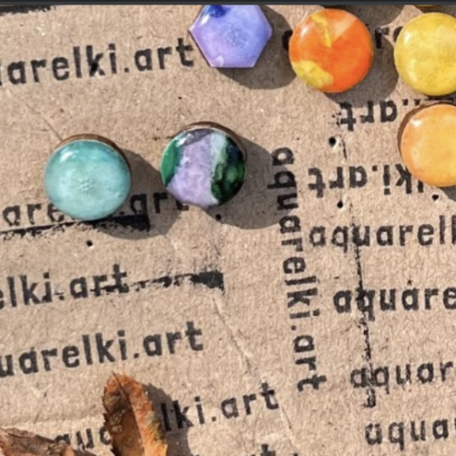Aquarelki - Kolczyki