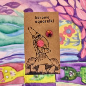 Kolczyki Aquarelki, lekkie i delikatne