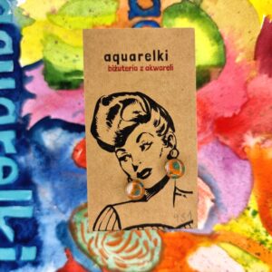 Aquarelki biżuteria z akwareli