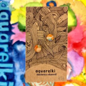 Aquarelki biżuteria z akwareli