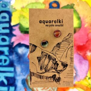Aquarelki biżuteria z akwareli