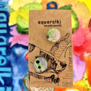 Aquarelki biżuteria z akwareli