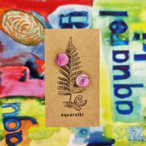 Aquarelki- biżuteria z akwareli