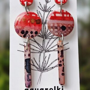 Kolczyki Aquarelki