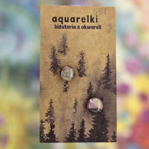 Aquarelki- biżuteria z akwareli