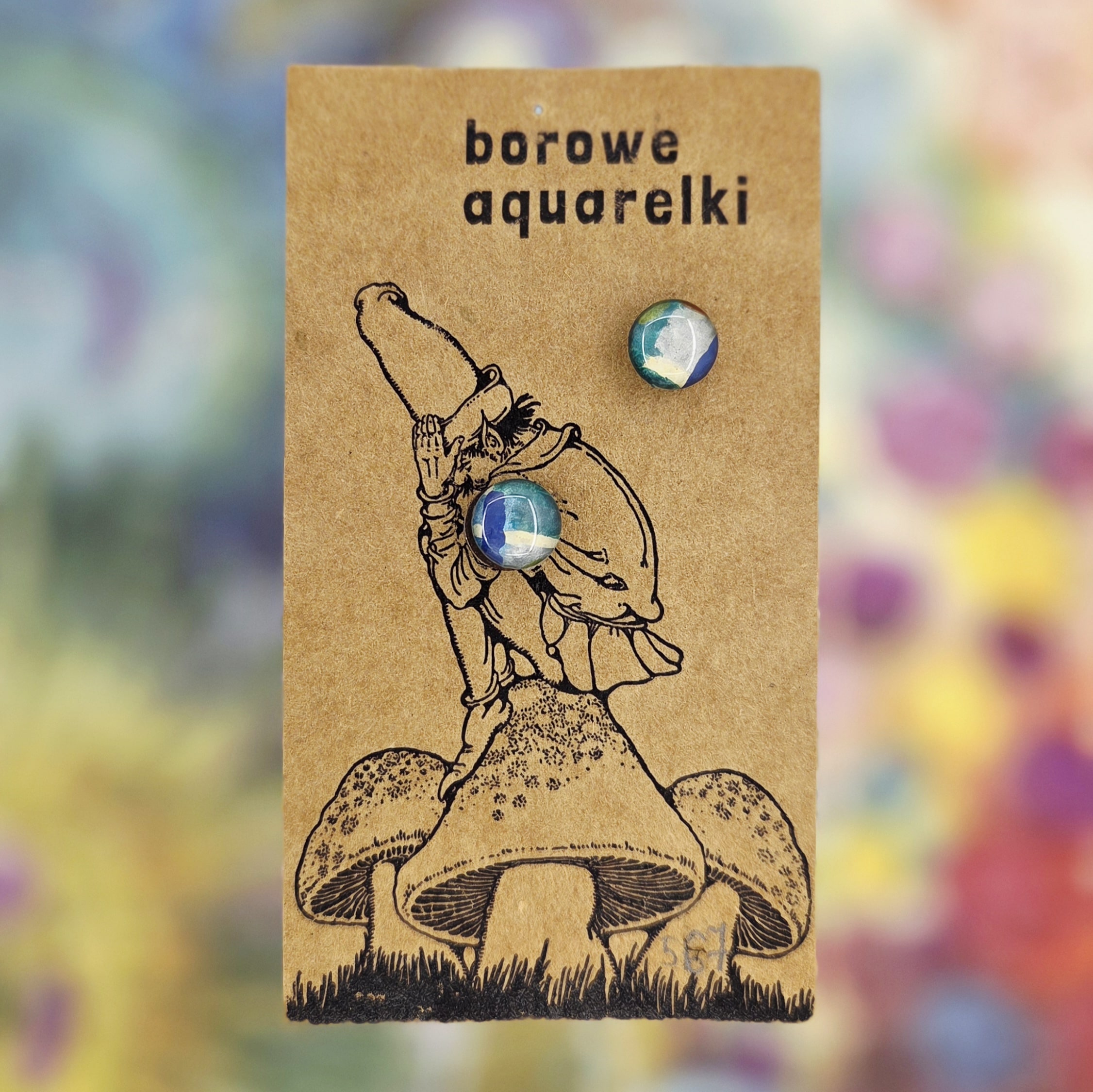 Aquarelki- biżuteria z akwareli
