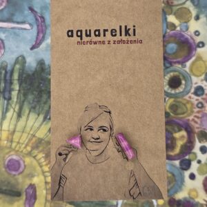 Kolczyki Aquarelki kształty